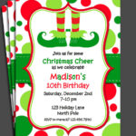 Invitation Templates Christmas