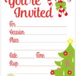 Invitation Templates Christmas