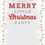 Invitation Templates Christmas Free