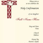 Invitation Templates Communion