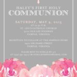 Invitation Templates Communion