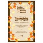 Invitation Templates Thanksgiving