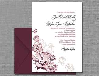 Invitation Templates Wedding