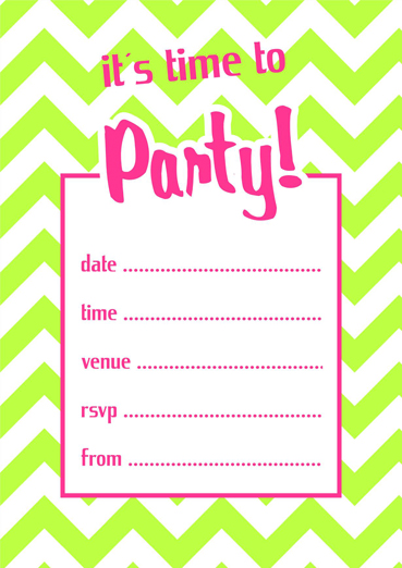 Invitation Templates for Free