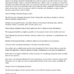 Letter Template Asking for Help