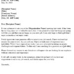 Letter Template Asking for Help