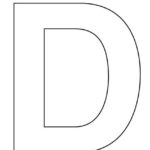 Printable Letter D Templates