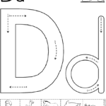 Printable Letter D Templates