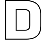 Printable Letter D Templates