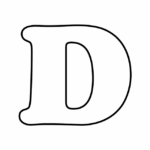 Printable Letter D Templates