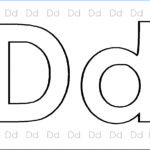 Printable Letter D Templates