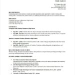 Resume Templates Academic