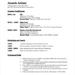 Resume Templates Academic