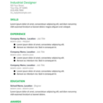 Resume Templates Google Docs