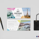 Travel Gift Certificate Template