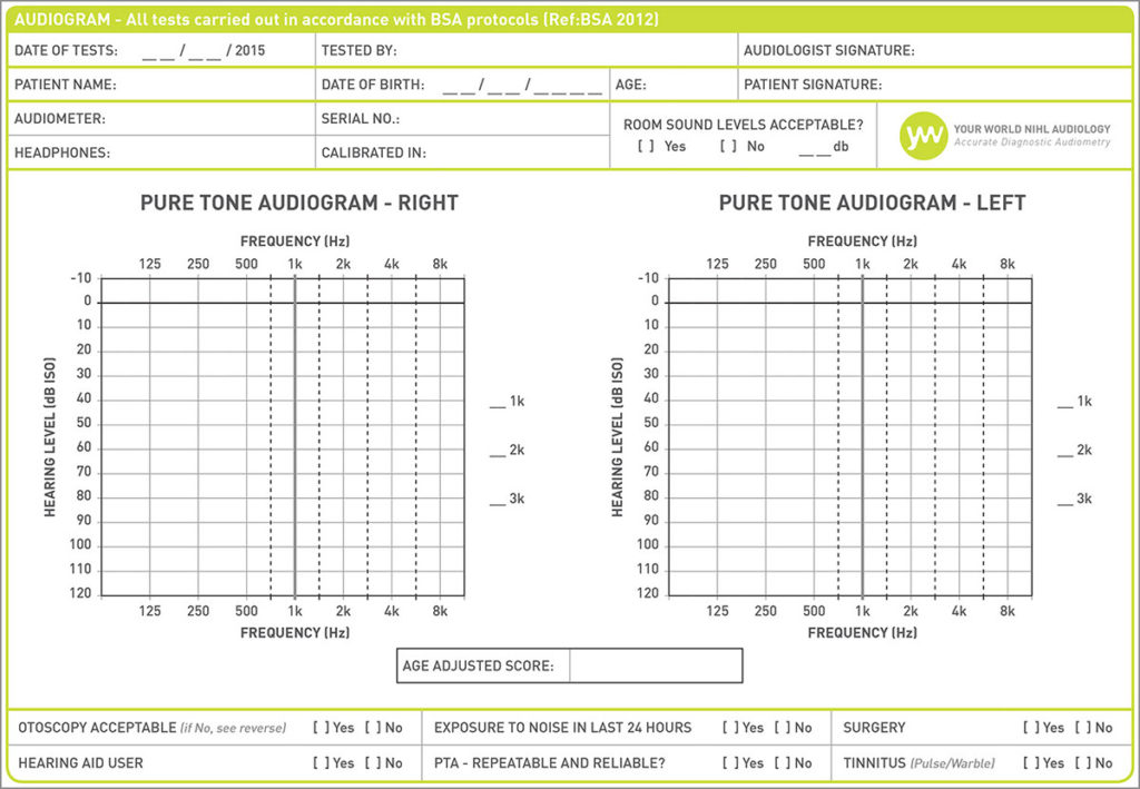 Blank Audiogram Template Download 3 TEMPLATES EXAMPLE TEMPLATES 