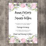 Wedding Invitation Templates Vector Free Download