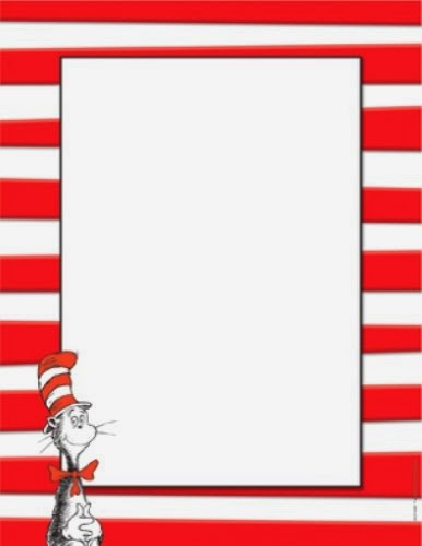 Blank Cat In The Hat Template