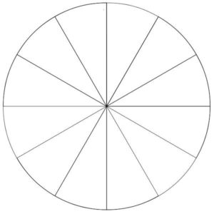 Blank Color Wheel Template (10) - TEMPLATES EXAMPLE | TEMPLATES EXAMPLE