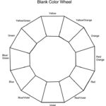 Blank Color Wheel Template