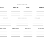 Blank Football Depth Chart Template