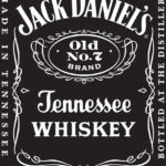 Blank Jack Daniels Label Template