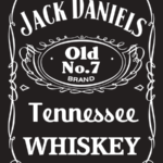 Blank Jack Daniels Label Template