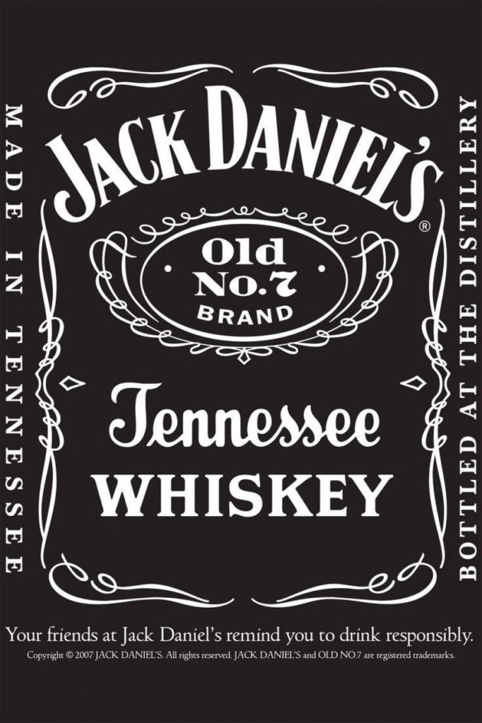 Blank Jack Daniels Label Template 1 Templates Example Templates