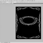 Blank Jack Daniels Label Template