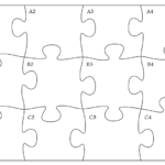 Blank Jigsaw Piece Template