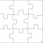 Blank Jigsaw Piece Template