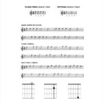 Blank Sheet Music Template for Word