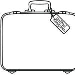 Blank Suitcase Template