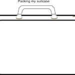 Blank Suitcase Template