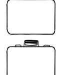 Blank Suitcase Template