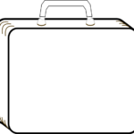 Blank Suitcase Template