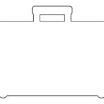 Blank Suitcase Template