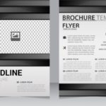 Brochure Templates Black And White