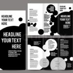 Brochure Templates Black And White