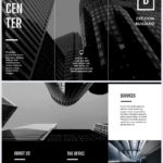 Brochure Templates Black And White