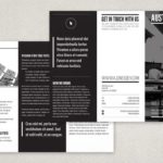 Brochure Templates Black And White