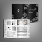 Brochure Templates Black And White