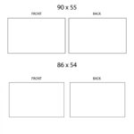 Free Blank Business Card Template Word