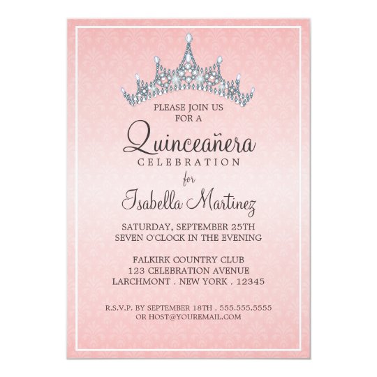 Invitation Templates Quinceanera