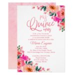 Invitations Templates for Quinceaneras In Spanish