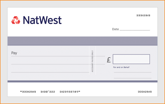 Large Blank Cheque Template