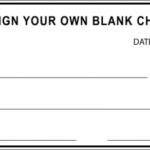 Large Blank Cheque Template