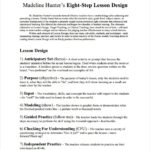 Madeline Hunter Lesson Plan Blank Template