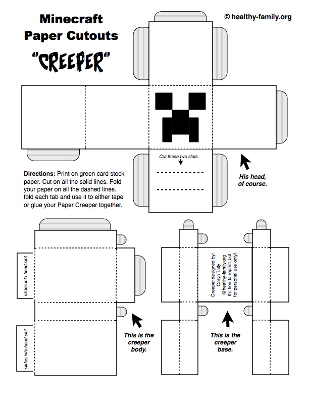 Minecraft Blank Skin Template