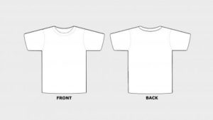 Printable Blank Tshirt Template (1) - TEMPLATES EXAMPLE | TEMPLATES EXAMPLE